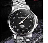 Vicenza - Piazzetta Palladio 2 - Reloj MeisterSinger Hombre in Acero UN902 - UN902